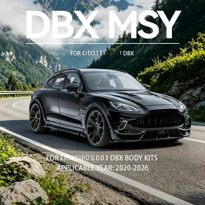 Car Bumpers Body Kit for Aston Martin DBX Upgrade to MSY Style Dry Carbon Fiber Car Accessories