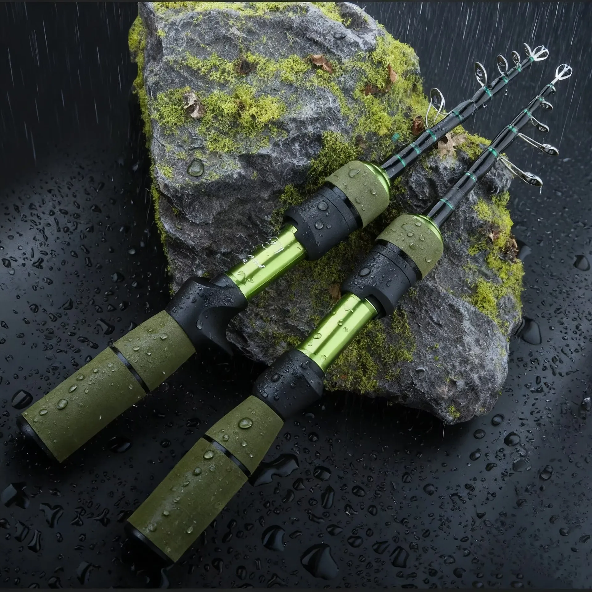 

New Carbon Shrinking Makou Rod with Variable Diameter Grip and Launch Roada Rod 1.8m Gun Handle Straight Handle Fishing Gear