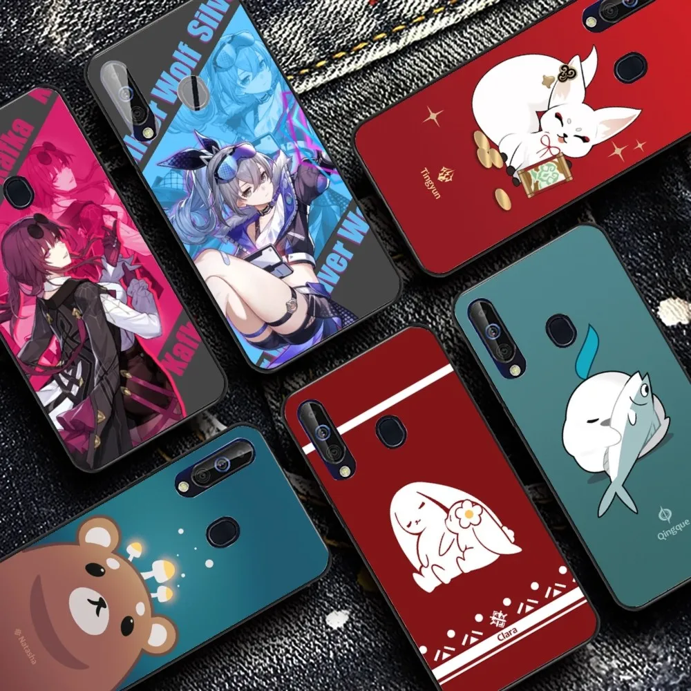 Game Honkai Star Rail Phone Case For Samsung A 13 21 30 31 32 51 52 53 70 for Huawei Honor 50 60 70 for OPPO vivo