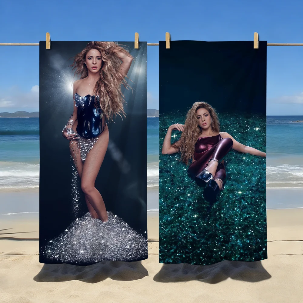 Singer S-Shakira-S Towel Sports Quick Dry Travel Camping Gear Sandproof Soft Light Large Beach Towel