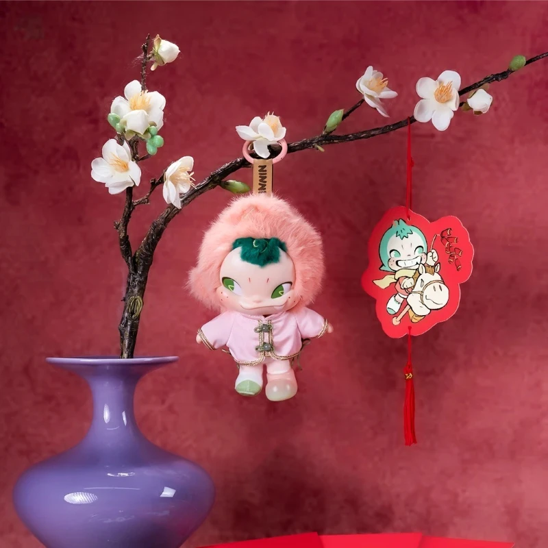 

NINNIC Fairy Peach Series Plush Anime Figure Pendant Bag Decor Trend Toys Kawaii Desktop Ornament Birthday Gift Collection Doll