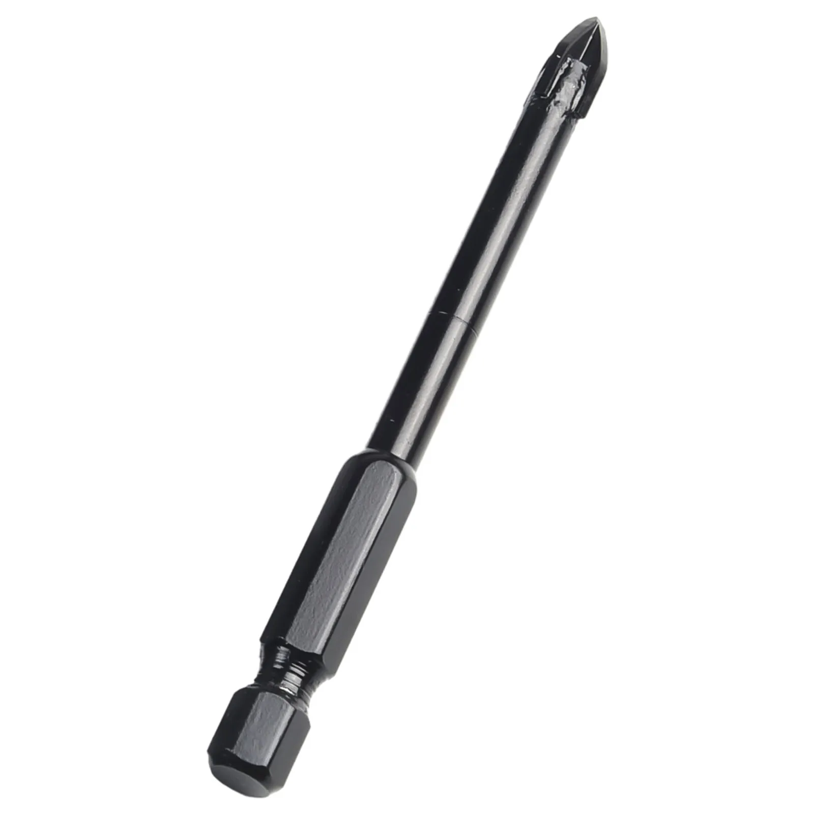 Drill Bits Professional Glass Hex Remember 10pcs 6mm Black Drilling Ceramic Tiles Broken Edges The Drill Hardness