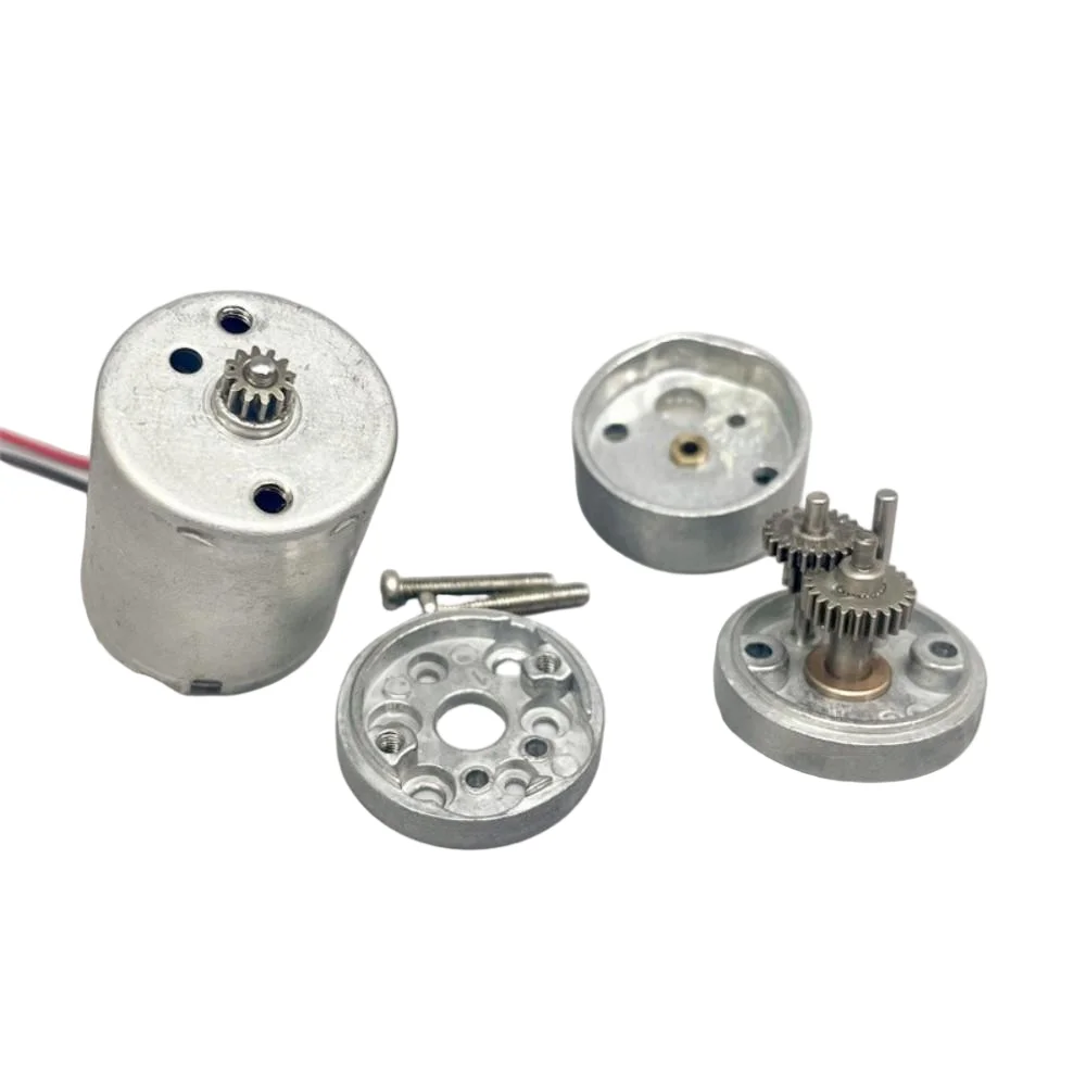 

2430 Brushless Gear motor DC5-12V Metal Gearbox High Torque/Low Noise Built-in Drive Reduction Motor Reduction Ratio 1:21