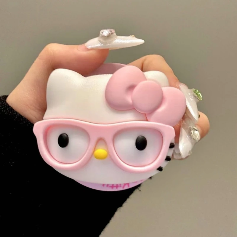 Cute Sanrio Hello Kitty For Magsafe Magnetic Phone Griptok Grip Tok Stand For iPhone Foldable Wireless Charging Case Holder