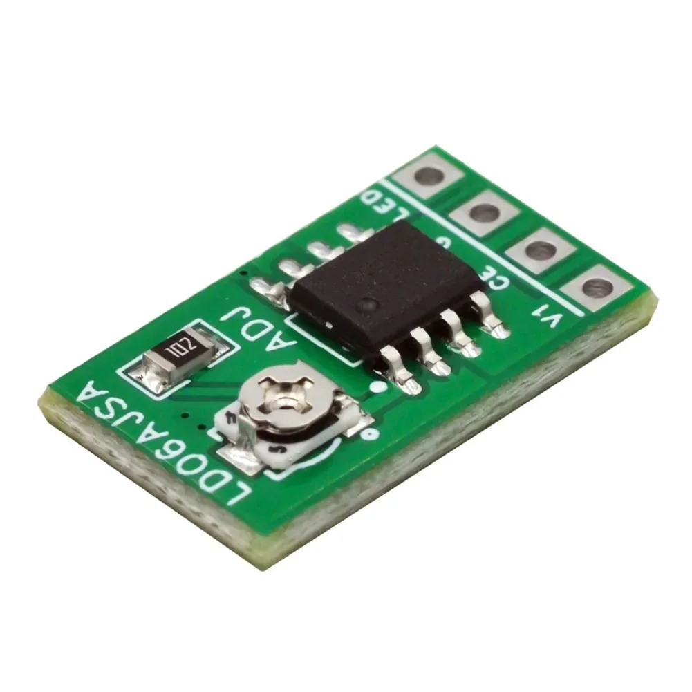 Controlador LED DC 3,3 V 3,7 V 5V Mini 30-1500MA módulo ajustable de corriente constante Placa de Control PWM para linterna LED USB