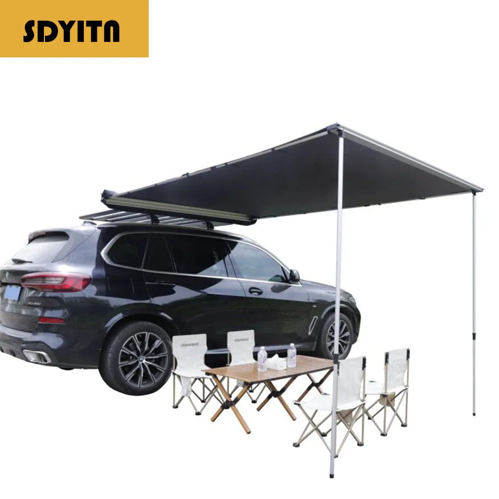 Vinyl High Quality Caravan Porch Awning Collapsible Caravan Awning Car Side Canopy Good Car Side Tent