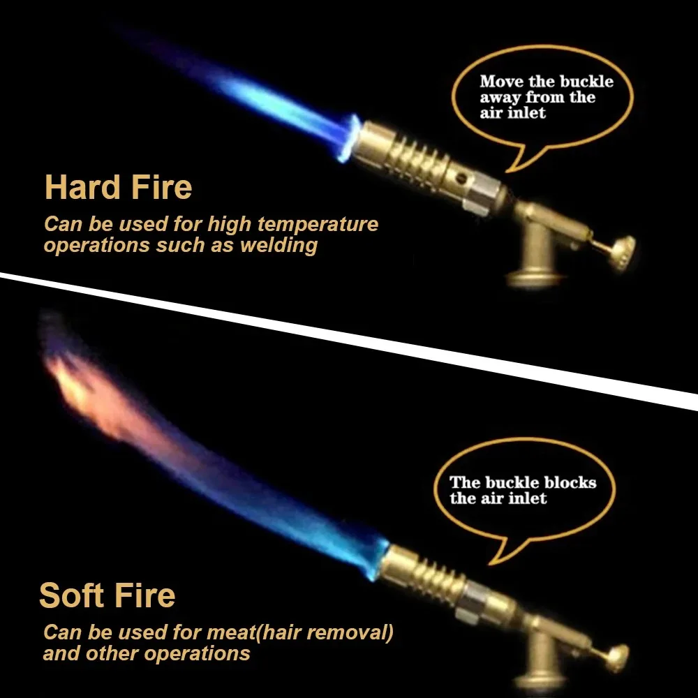 Imagem -05 - Portátil Soldagem Tocha Propano Flame Gun Alta Temperatura Latão Cobre Solda Brasagem Encanamento