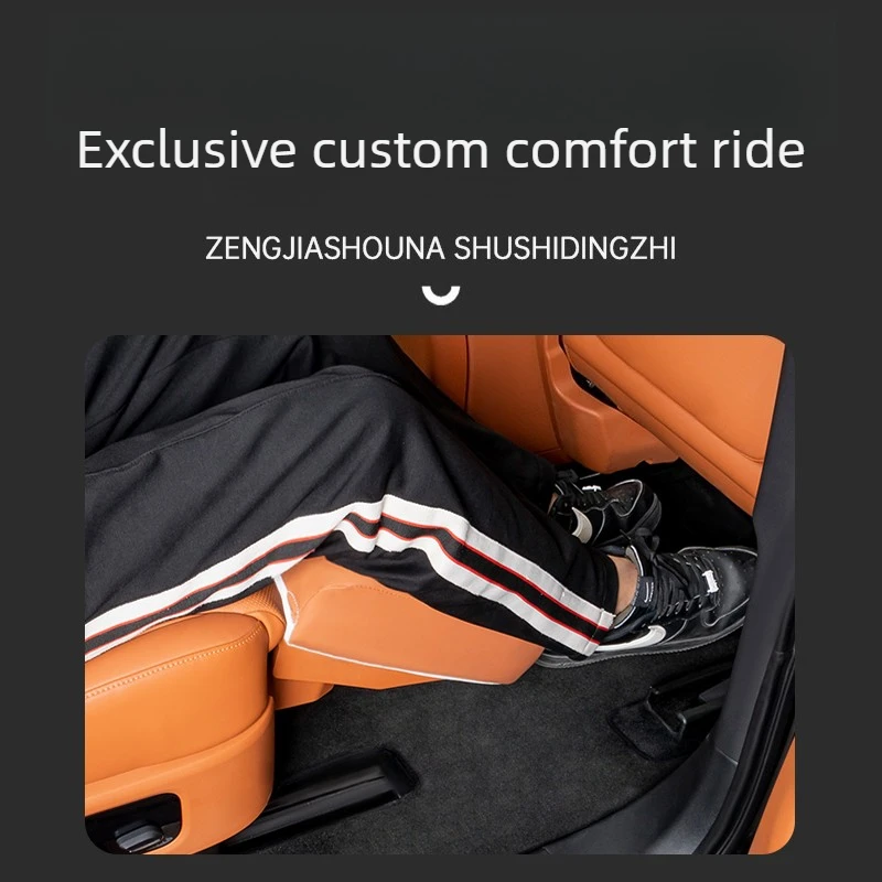 For AITO 8 9 M8 M9 Car Second Row Electric Leg Support Protective Cover Leather Seat Anti Kick Pad Cover Interior Accessories