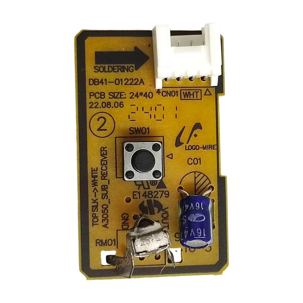 Image of Verwendet für Samsung Klimaanlage Computer-Board DB41-01222A DB92-02874A Fernbedienung Empfängerplatine