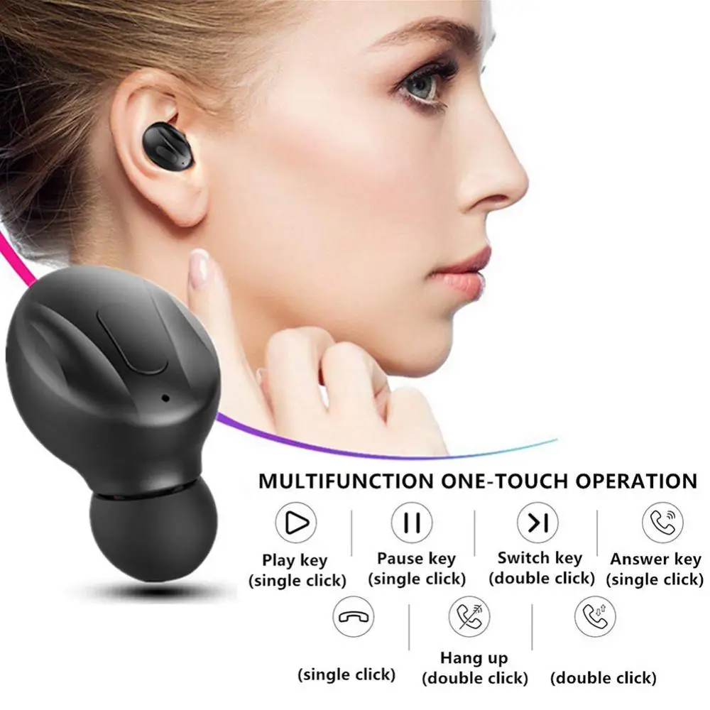 

Беспроводные стереонаушники XG13, Bluetooth, 5.0
