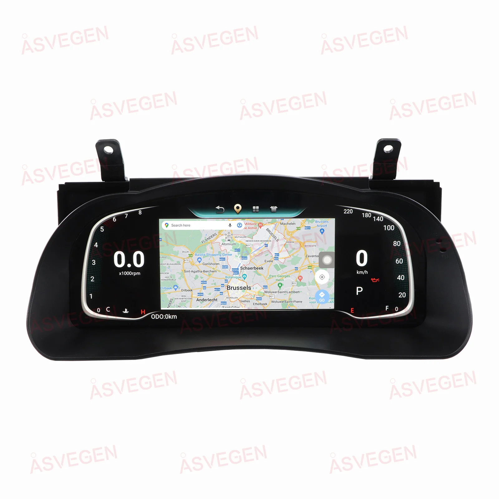 LCD Instrument Cluster For Toyota Highlander 2015-2020 US Version Digital Dashboard Speedometers Virtual Cockpit Panel Display