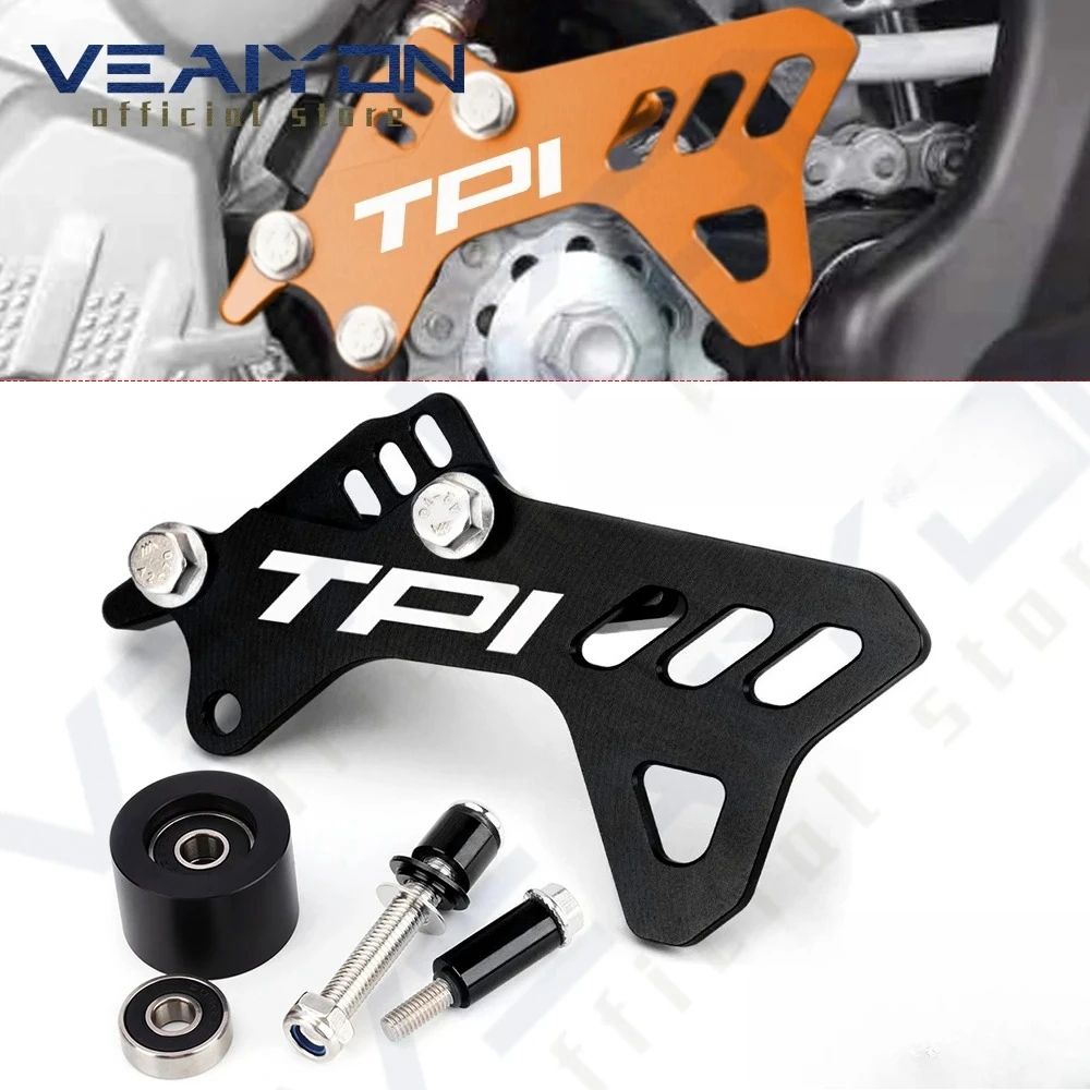 

2022 Motorcycle Chain Guide Guard Slider Sprocket Cover Case Saver For 250 300 EXC TPI XC-W TPI XC TPI SX 2017-2019 2020 2021