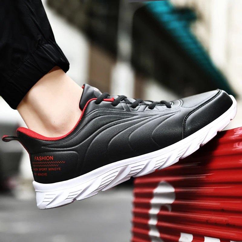 

Мужские повседневные кроссовки, Нескользящая уличная спортивная обувь с низким берцем, мужская удобная мягкая дышащая удобная обувь на шнуровке
