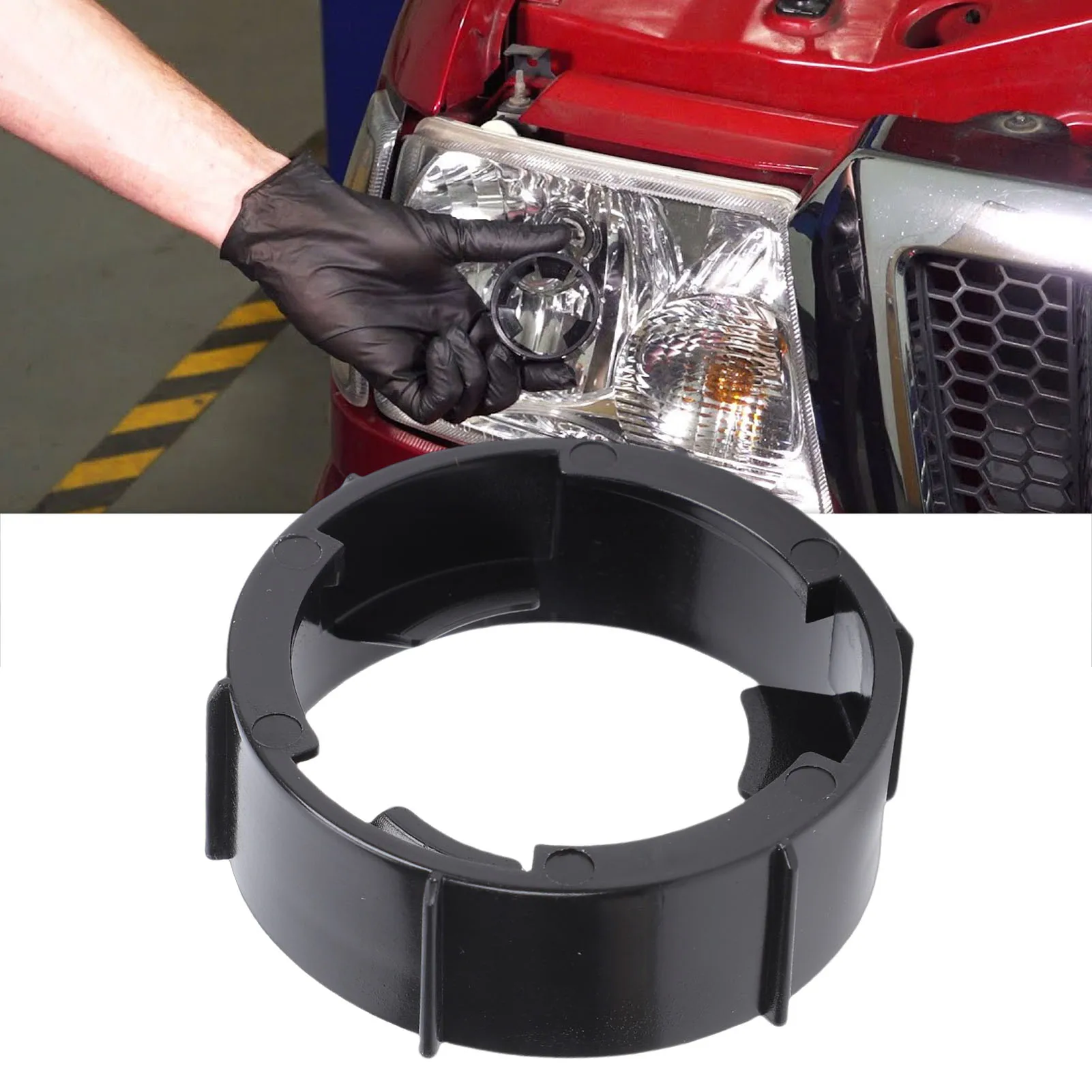 F4DZ13N019A Headlight Bulb Socket Clip Replacement for  Crown Victoria 1998-2011 F4DZ 13N019 A Headlamp Bulb Retainer