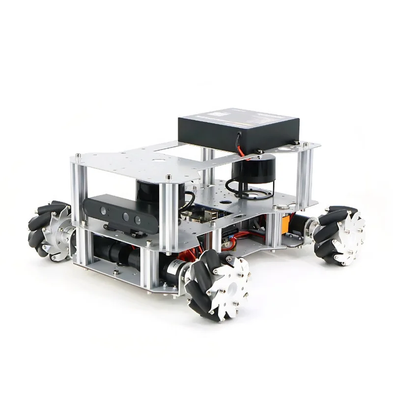 Chassis SLAM Navigation Car Nanum Wheel Mobile Robot Raspberry Smart Mike Double Pi