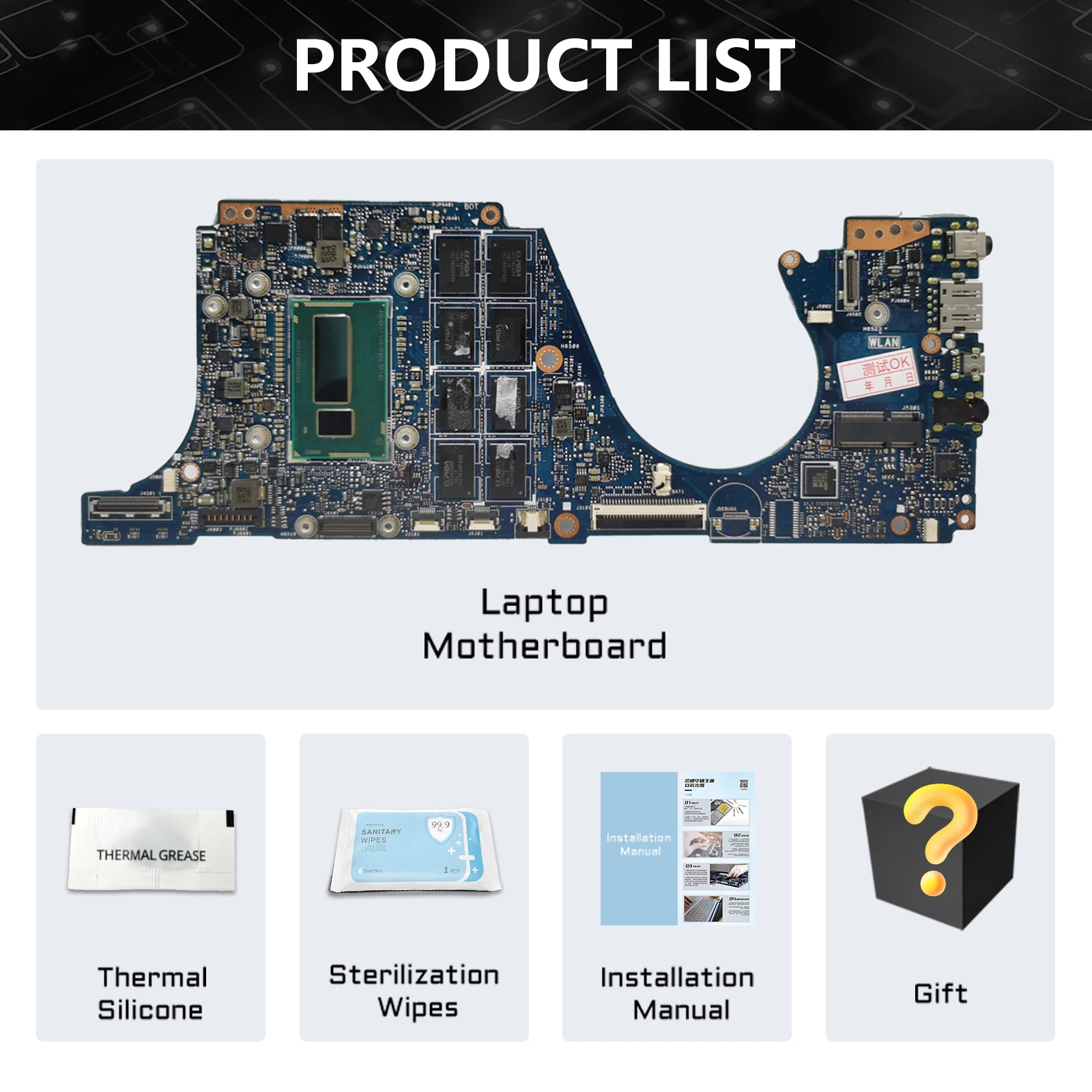 UX301LA Notebook Mainboard For ASUS ZENBOOK UX301L UX301 Laptop Motherboard I3 I5 I7 4th Gen CPU 8GB RAM