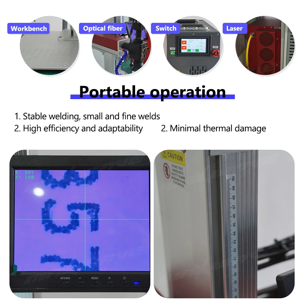 MAXWAVE 120W High Precision QCW Laser Welding Machine Jewelry Specific Long Lasting Laser Factory Direct Quality