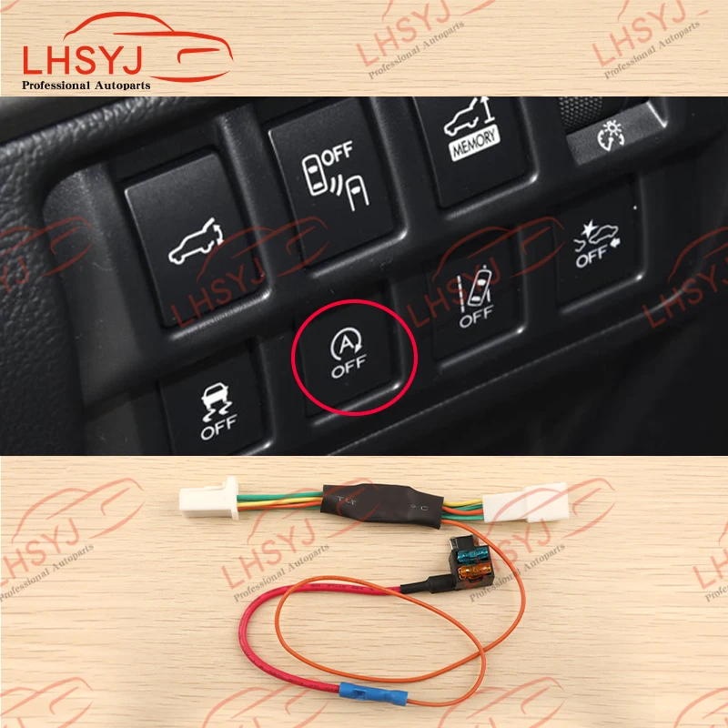 

For Subaru Outback XV Forester 19Y Automatic Stop Start Engine System Off Device Control Sensor Cable Plug Car Accessories