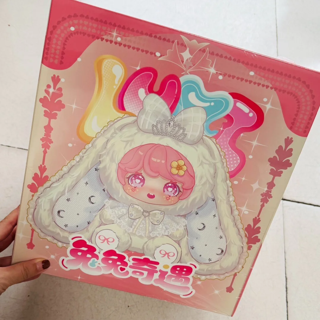 

Original Luxi Rabbit Adventure 400% Series Blind Box Mysterious Box Doll Desktop Sofa Decor Birthday Gift For Girls
