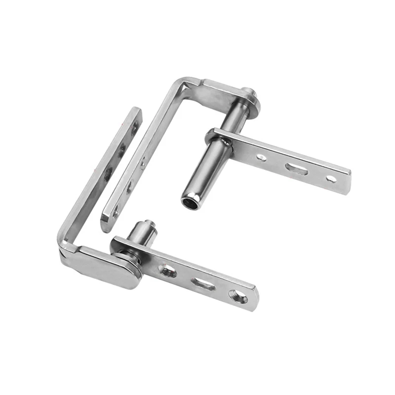 2pack Cafe Door Hinges,304 Stainless Steel Swinging Door Hardware Saloon Door Hinges,Self Closing,for Swinging Door-S