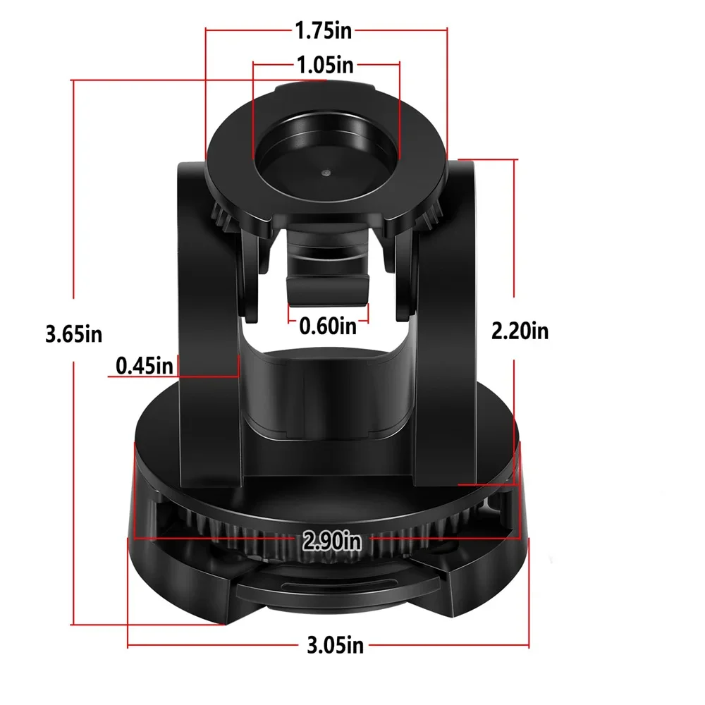 010-12439-10 Tilt/Swivel Mount for The STRIKER Plus 4 for STRIKER Plus 4cv Marine Mounting Bracket Exterior Parts PVC Black