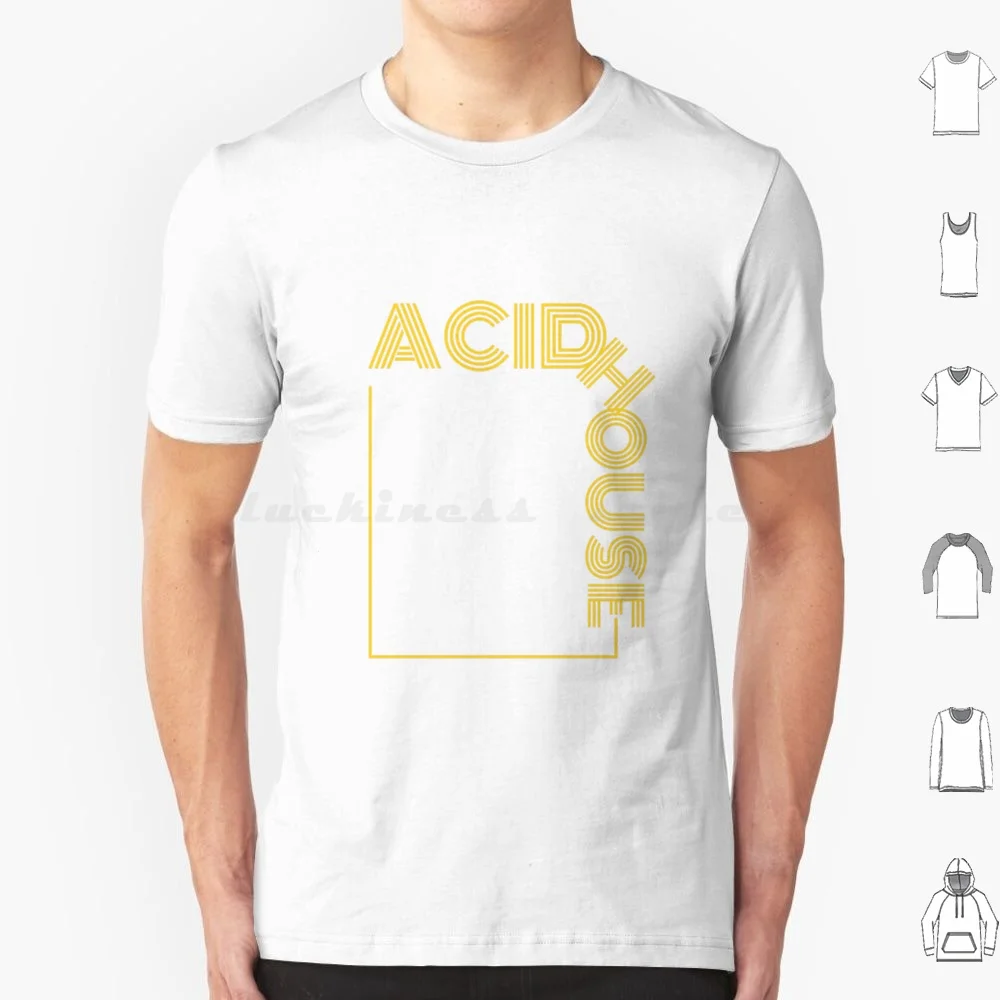 

Acid House T Shirt Men Women Kids 6xl Acid House Rave Acid House Aprons House Music Hacienda