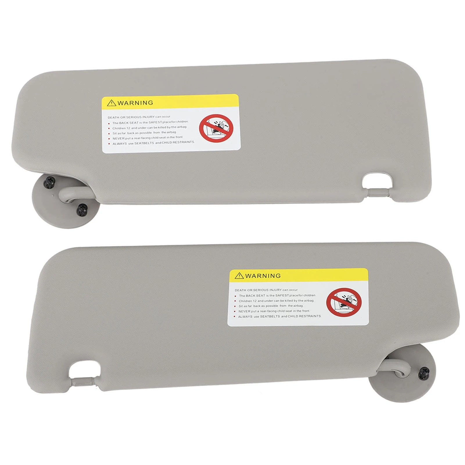 1 Pair Sun Visor Left Right Sun Visor with Mirror Replacement for  Aveo 2012 to 2020 Grey Sun Visor Sun Visor Sunshade view 6
