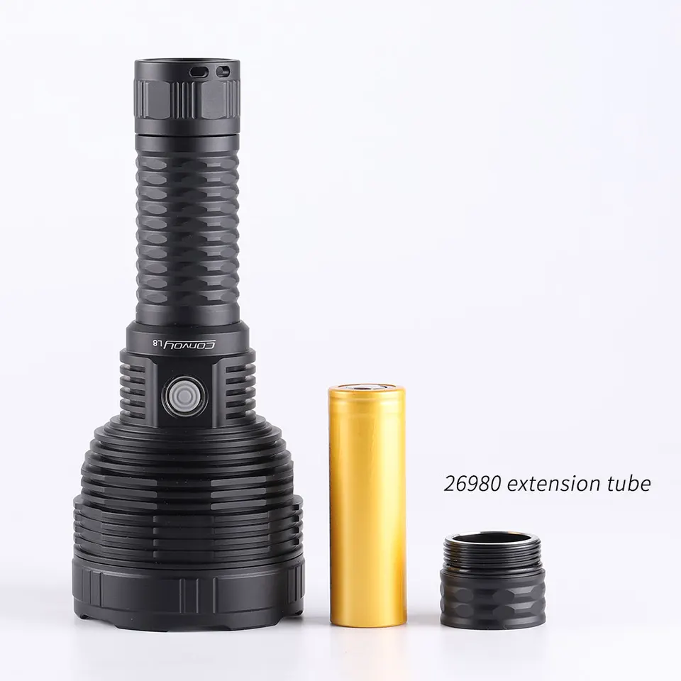 Convoy L8 SBT90.2 26800 26980 flashlight ,long range ,with 26800