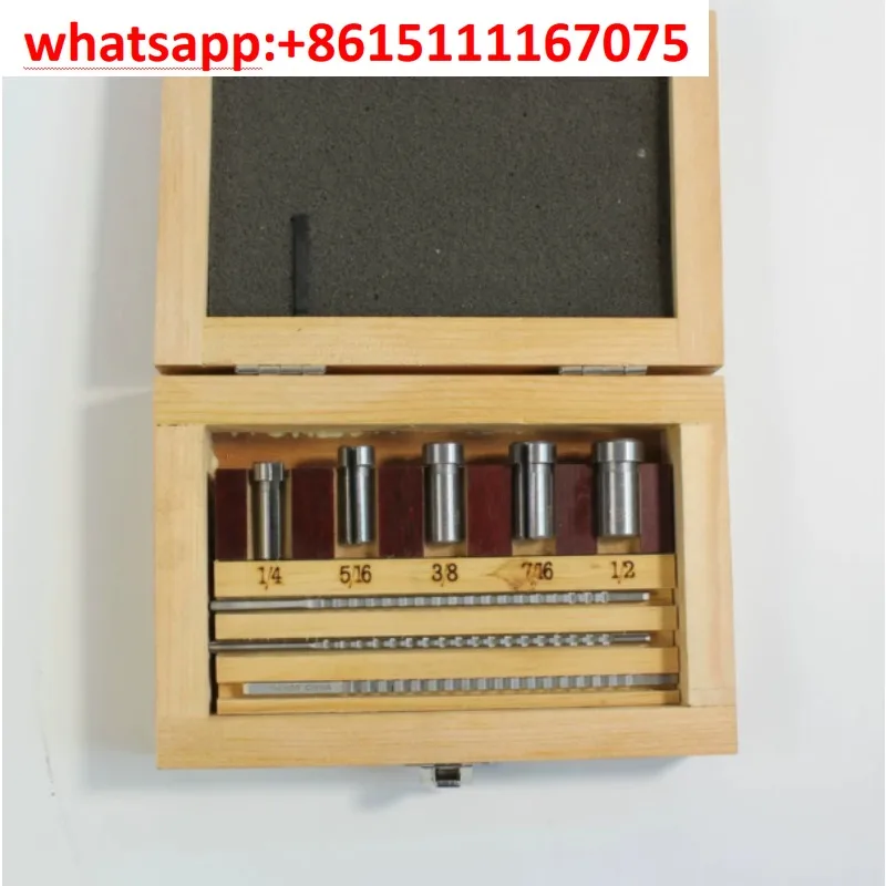 9Pc HSS Imperial Keyway Broach Set 1/16-1/8
