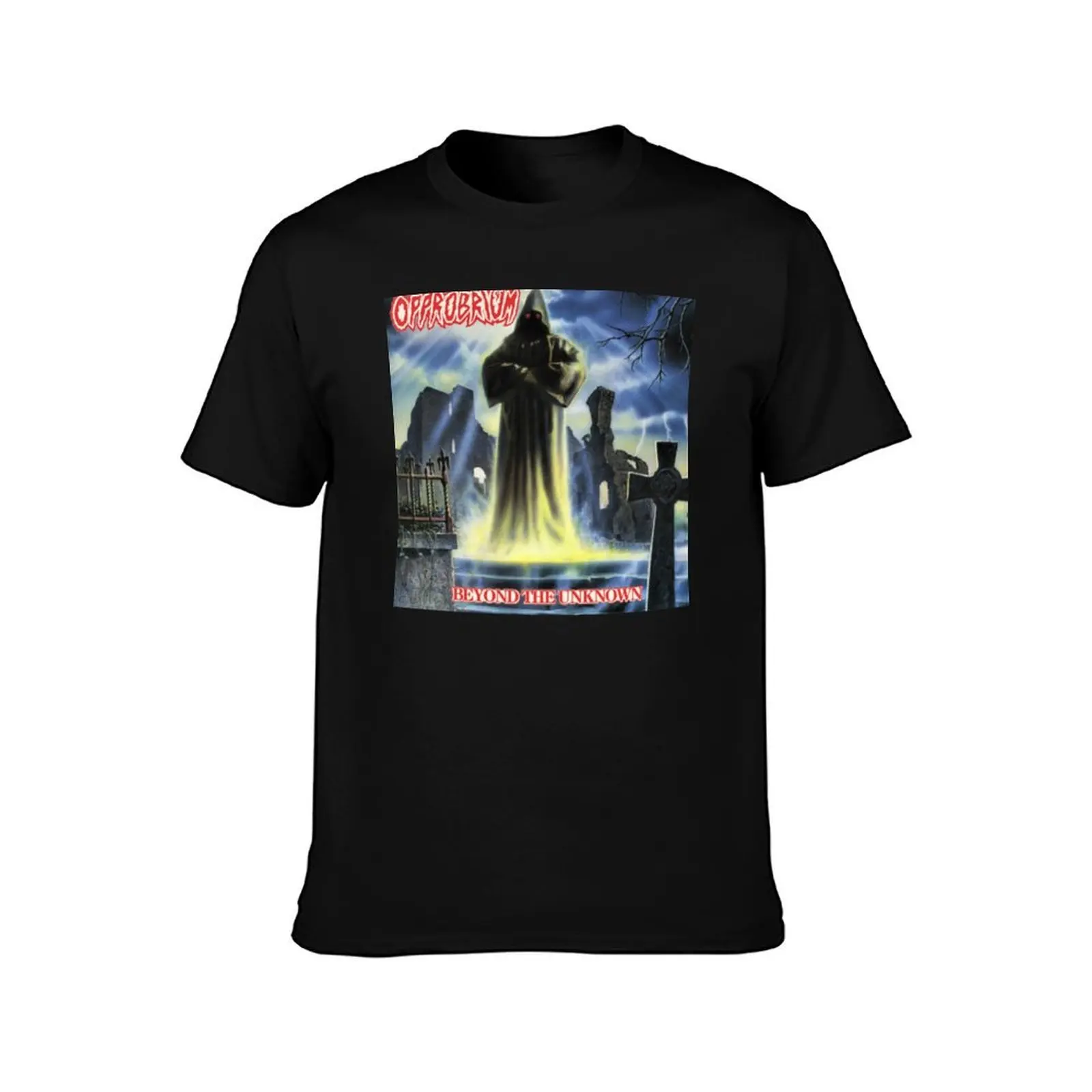 Opprobrium - Beyond The Unknown Album Cover (Reissue) T-Shirt Lightweight Running T-Shirt