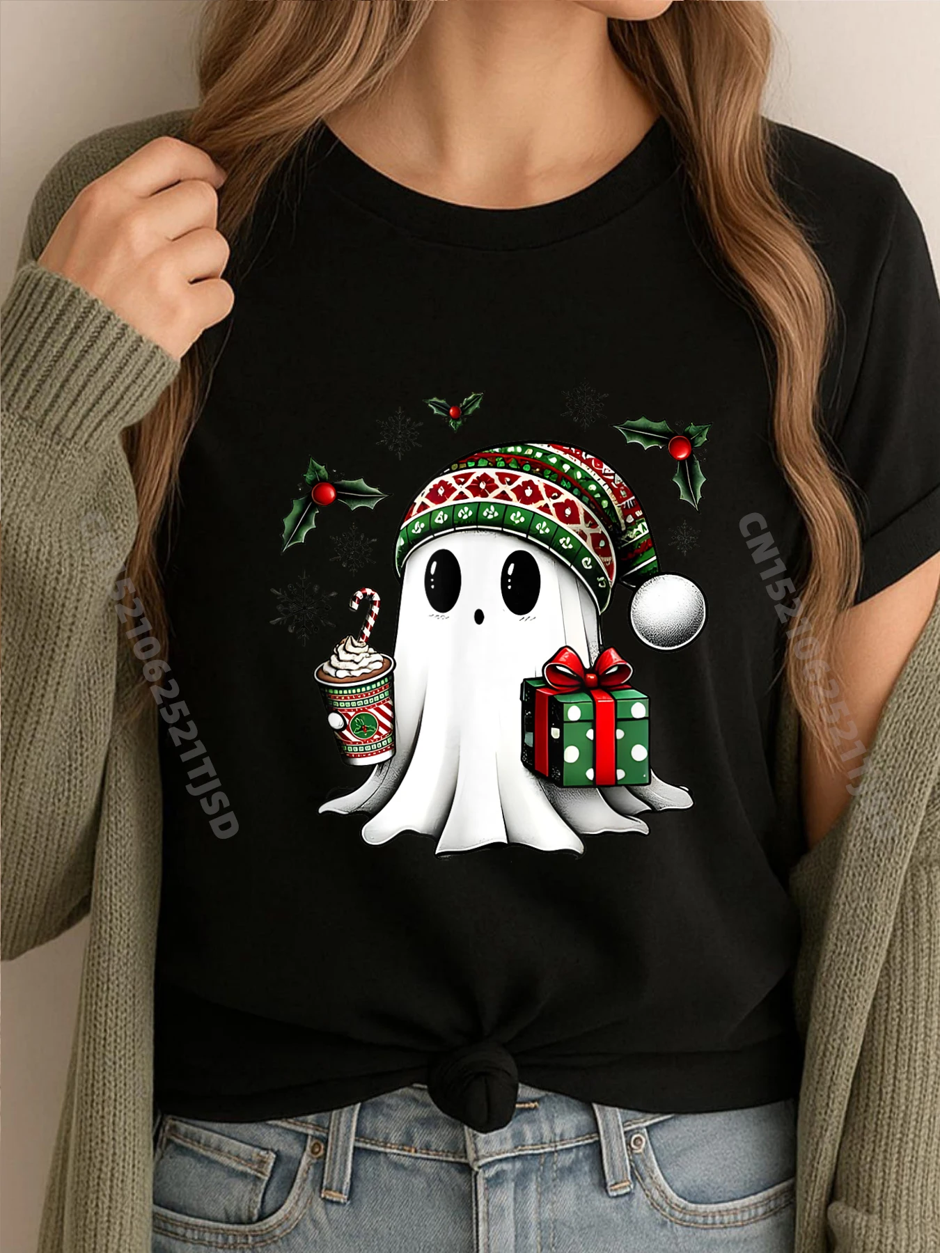 

Половина кофе, половина медсестры, Рождественская медсестра, любитель кофе, уличная одежда, женская одежда Camisas De Hombre, большая и высокая игра