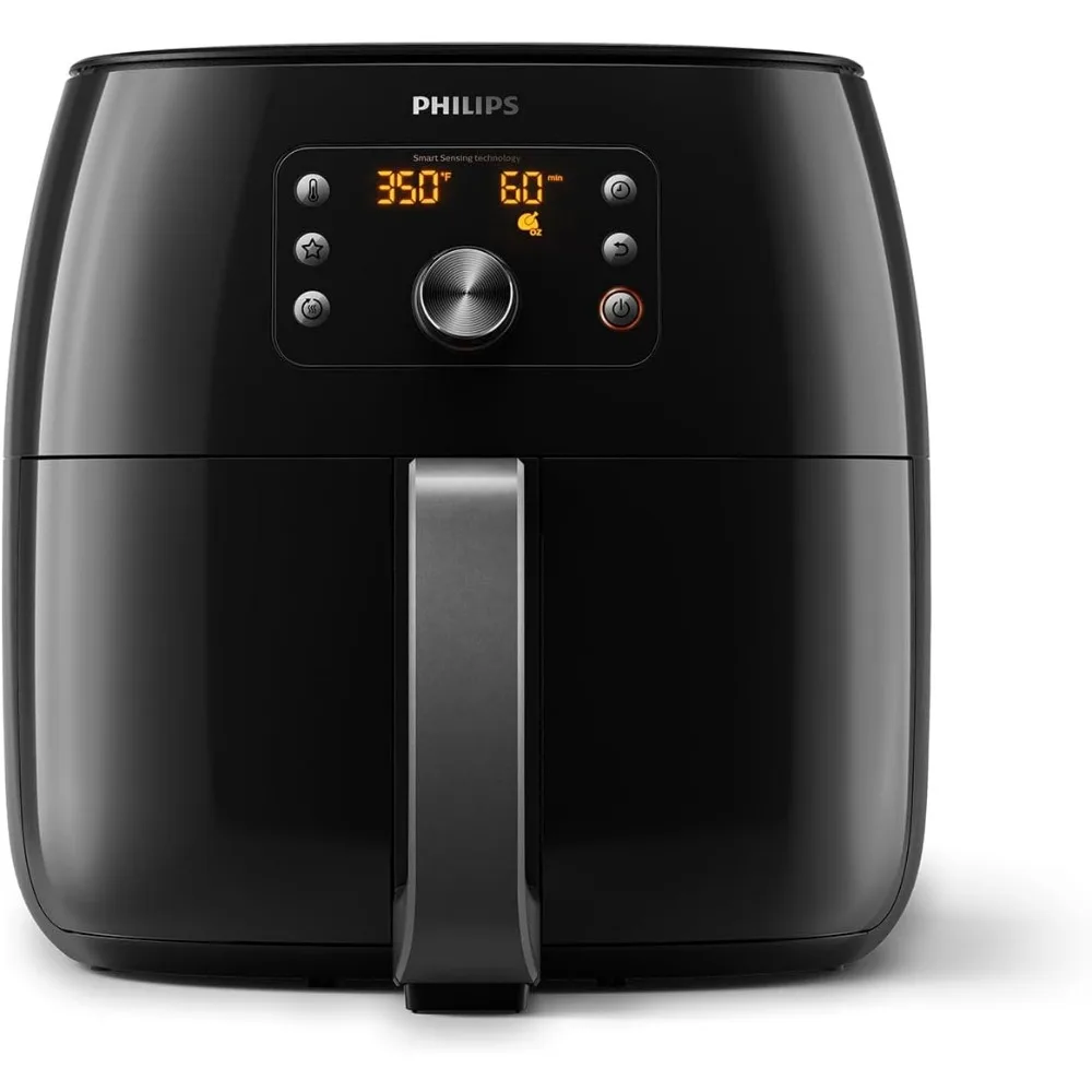 Premium Air Fryer - Air Fry, Bake, Grill, Roast & Reheat,Rapid Air & Fat Removal Technology,Keep Warm Mode,5 Smart Chef Programs