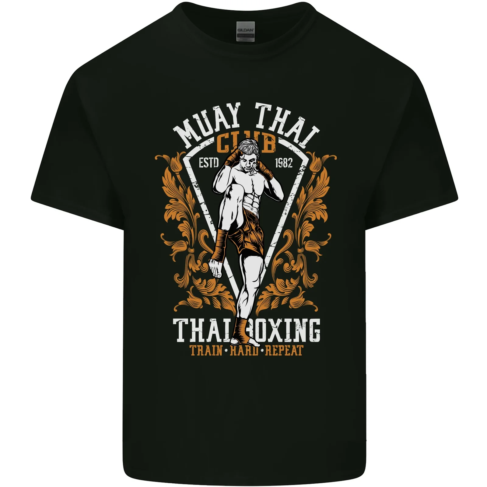 

Muay Thai Fighter Warrior MMA Martial Arts T Shirt. Short Sleeve 100% Cotton Casual T-shirts Loose Top Size S-3XL