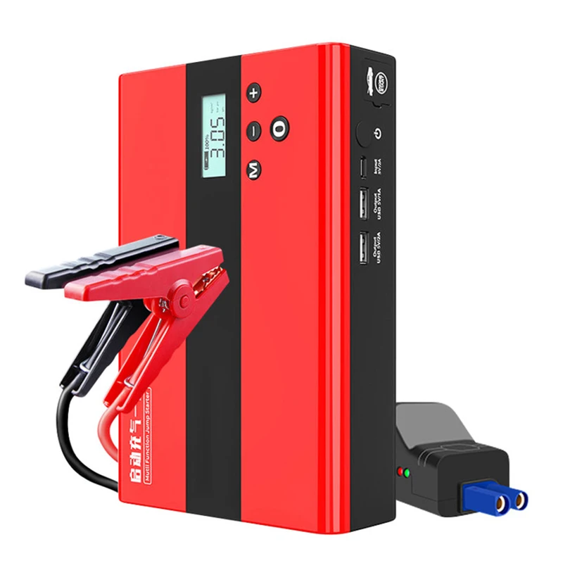 2 In 1 Car Jump Starter Power Bank Air Compressor Inflator Pump 29800mAh Portable Power Station Car Battery Charger Booster