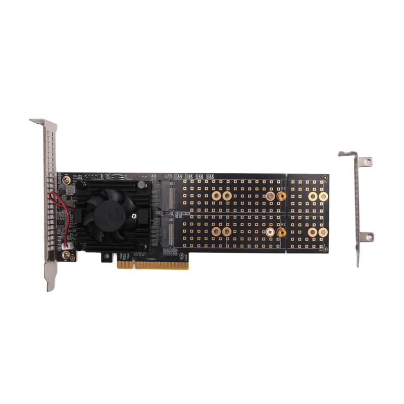 A99E-PLX8747 Split-Free M. 2 Pcie Expansion Card Module Supports Four M. 2 SSD Half-Height/Full-Height Slots