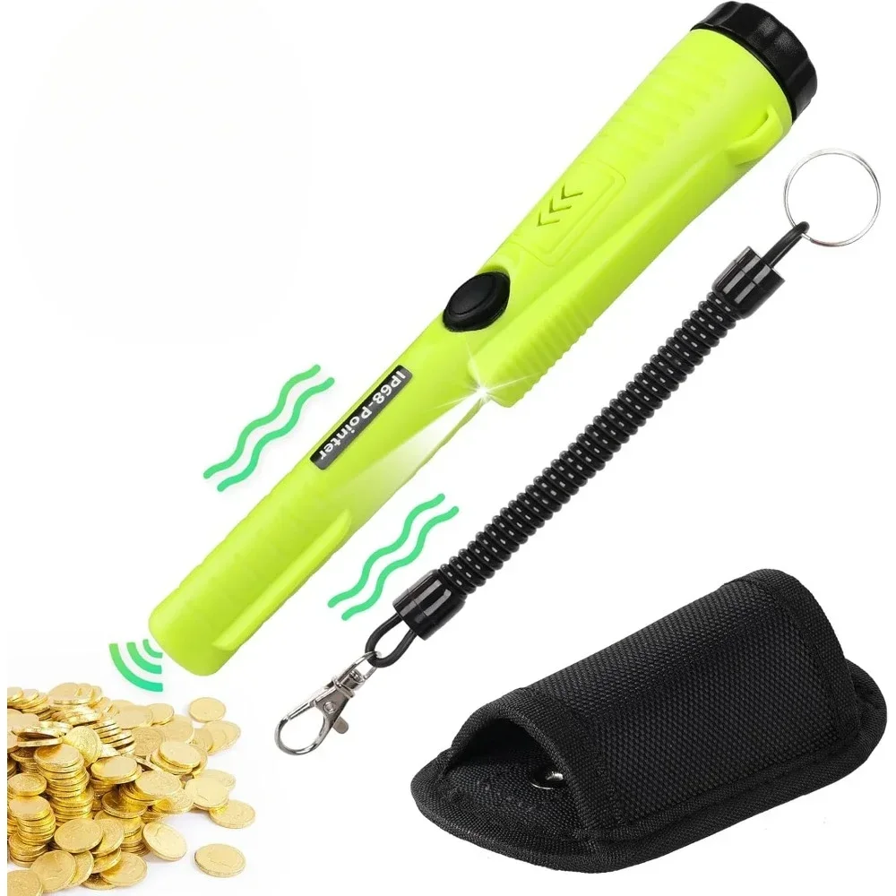 Depth Metal Detector 360 Degree Professional Handheld Gold Treasure Underground Metal Detector Tracker Seeker Finder Kids Toy