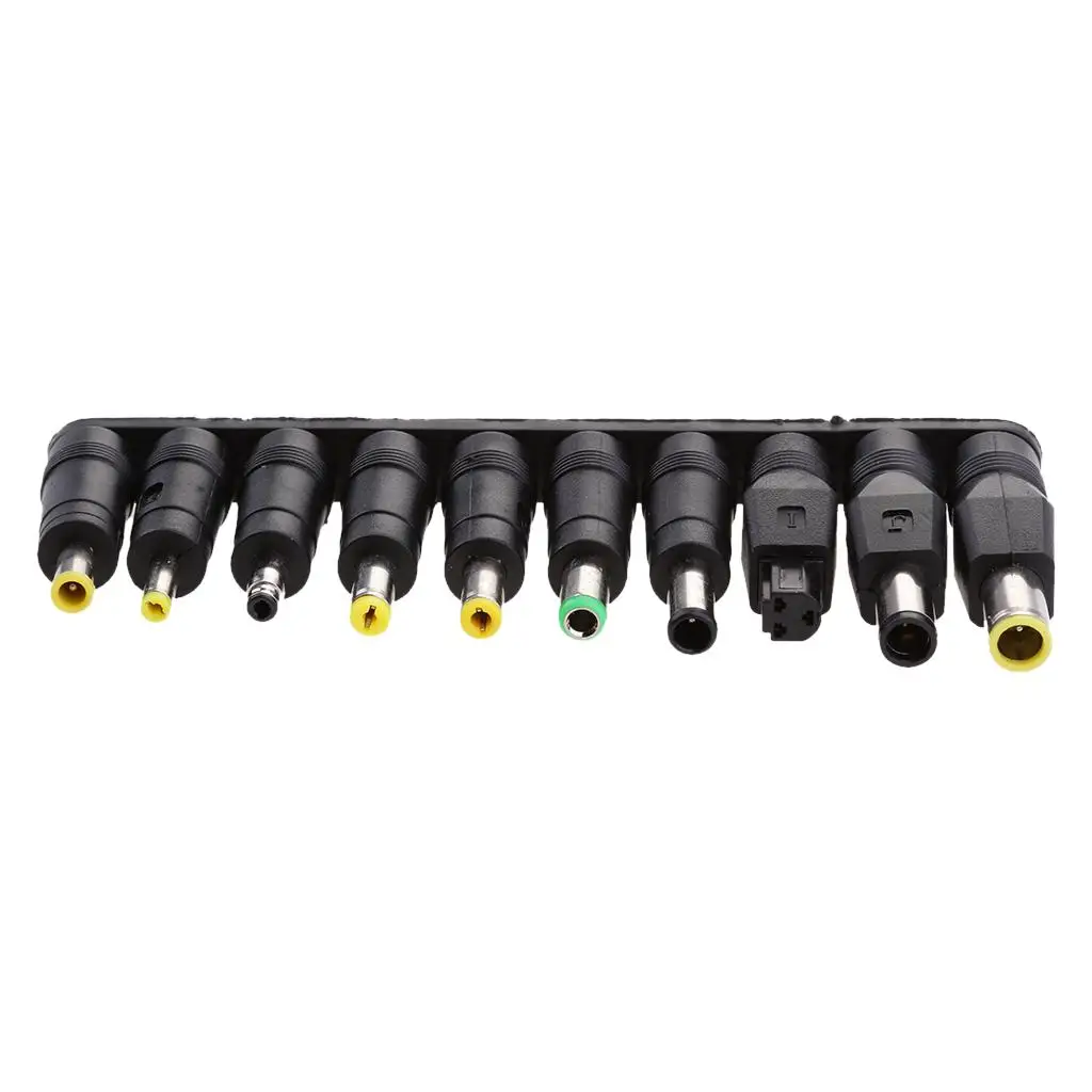 Universal DC Connector Panel Mount Power Plug Adapter Kit for Laptop Charger Charging and Notebook Power