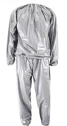 Heavy Duty Fitness Weight Loss Sweat Sauna Suit Exercise Gym Anti-Rip