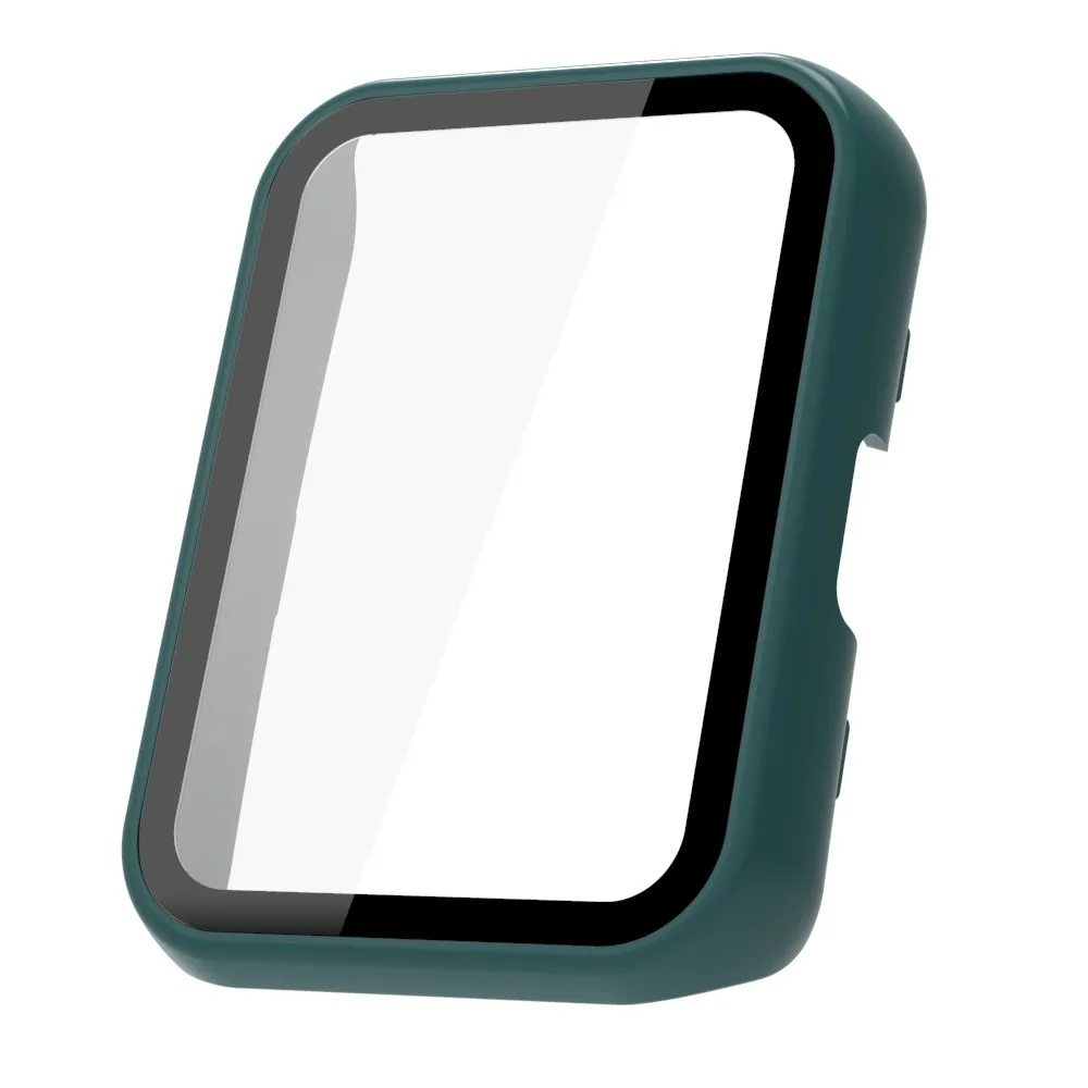 PC+Glass Watch Protective Case Hard Full Coverage PC Shell Anti Scratch and Rubbing Lightweight for Huawei watch fit2
