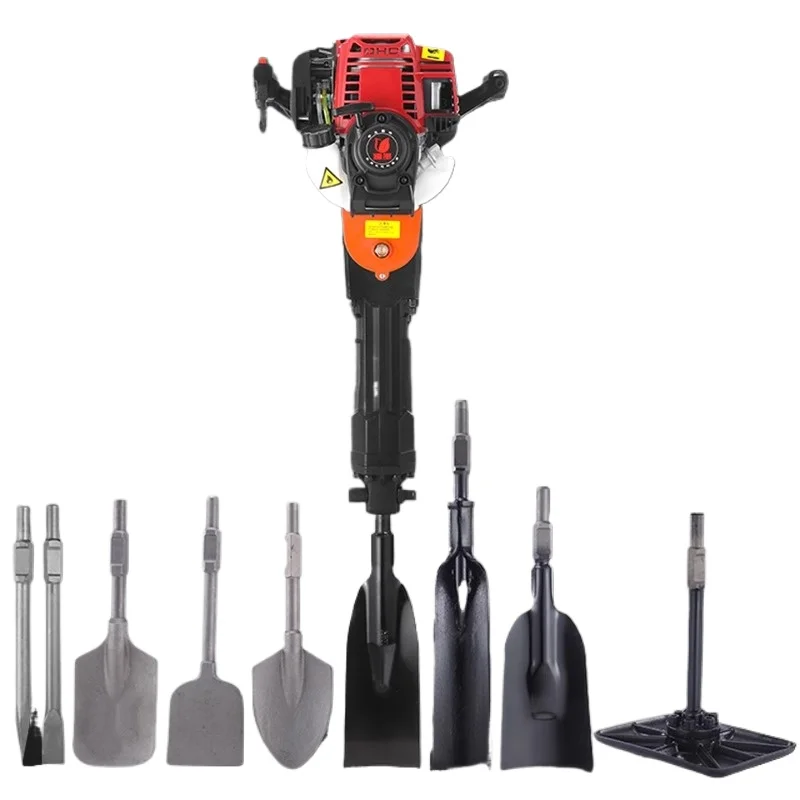 

Four-stroke small tree digging seedling machine special tree lifting machine gasoline pick pit digging machine