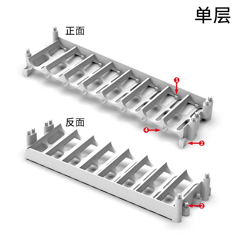 コンパートメント付き収納ボックス,ペイントペイント収納ボックス,モジュール,2つの組み合わせが含まれています