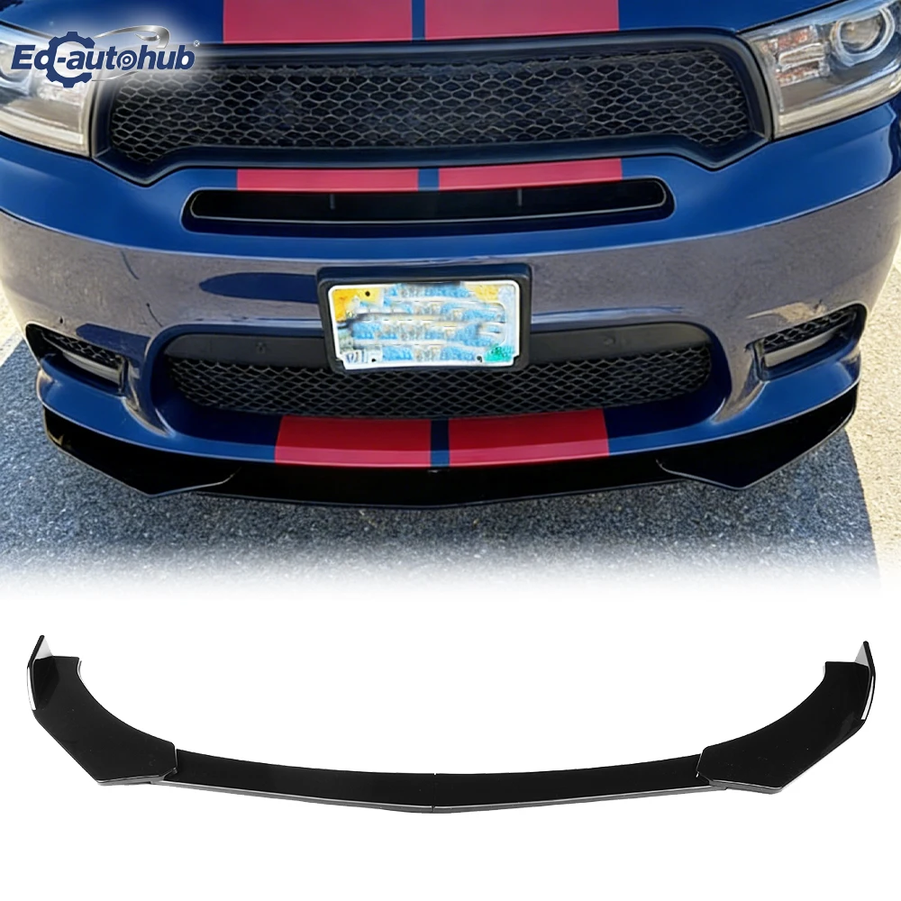 

Black Painted Front Splitter Lip for Dodge Durango 2017-2021 Grand Cherokees SRT Automotive Body Kit Accessory