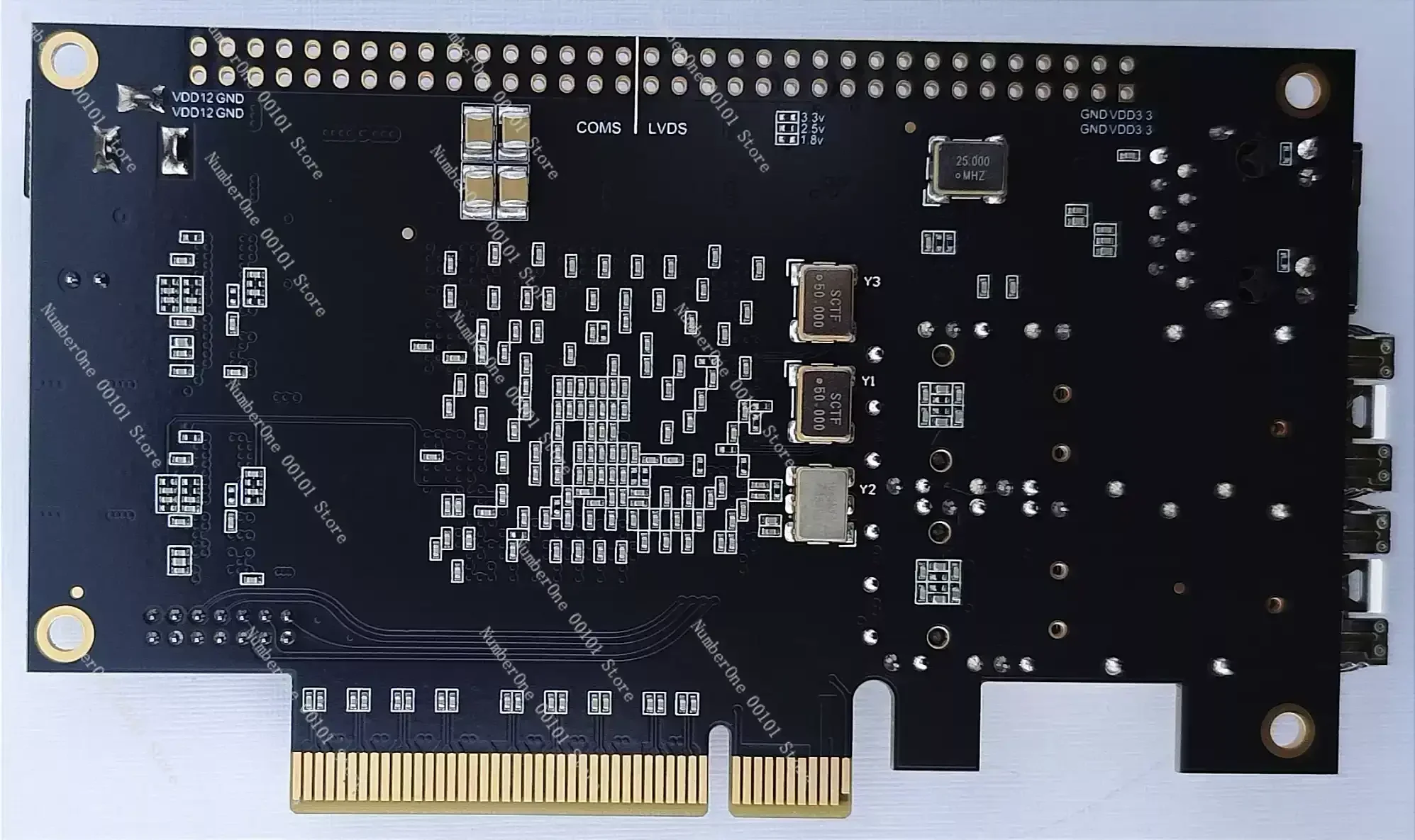 XC7K325T-FFG900 Development board PCIe SFP optical fiber Gigabit Ethernet port Kintex7 beyond XC7A200T Core board