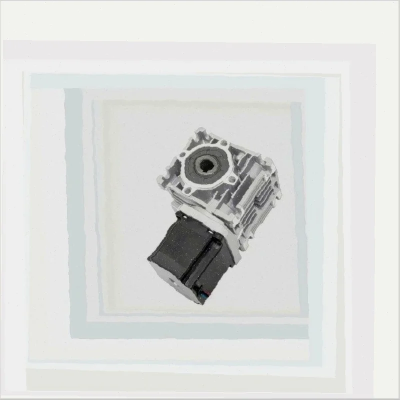 UMOT Hollow Single Double Shaft Geared Stepper Motor CNC Worm Gear Reducer Nema 23 Stepper Motor With Worm Gear Reducer