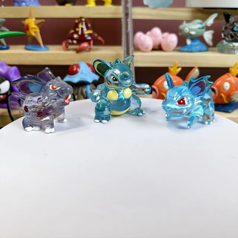 

High quality desktop ornament with big tongue, small fire horse, gemstone starfish, suitable for anime fans as a gift