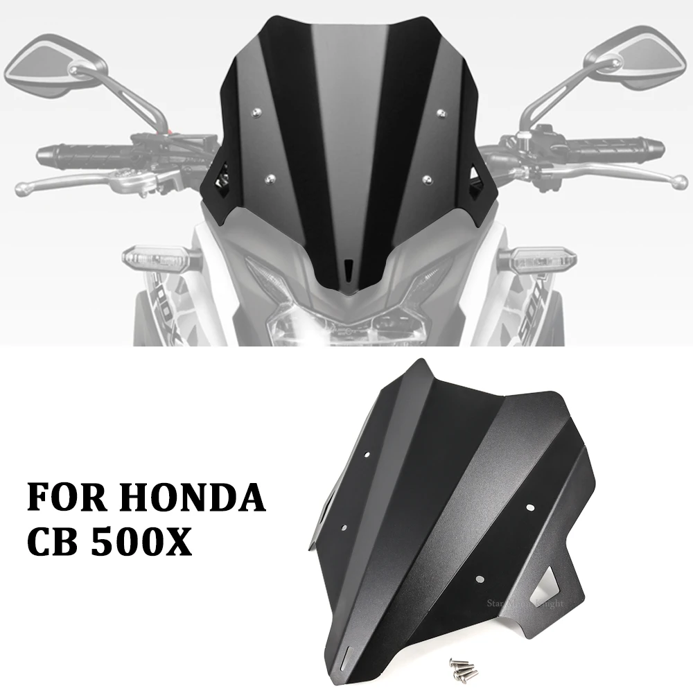 

Motorcycle Accessories Wind Screen for Honda CB500X CB 500 X CB500 2019 - 2020 Windshield for CB500X Windscreen Screen Protector