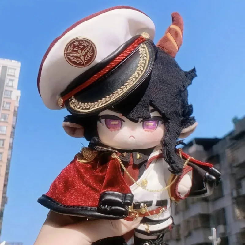 

Плюшевая кукла Ebenholz из игры Arknights, 20 см, милая, хлопковая, для переодевания, игрушка для детей, плюшевая игрушка для косплея, подарок на день рождения, коллекционный предмет для фанатов