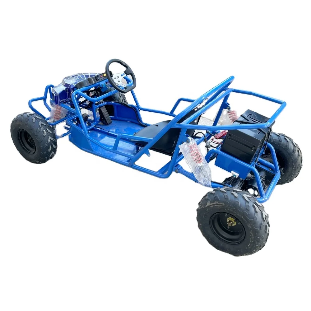 

Go Kart, 1500W Electric Racing Kart, Portable Outdoor Vehicle for Adventure, Fun, Entertainment, Thrill