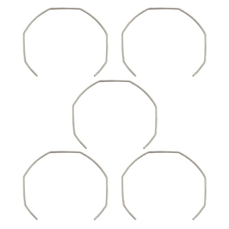 96gf Pratico Macchina da caffè Muova ritegno Clip Texture in acciaio inossidabile Portafilter Anelli fissaggio Easy