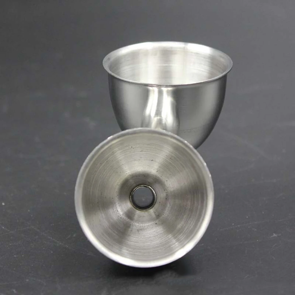 

Stainless Steel Kitchen Funnel Narrow Stem Rust Resistant for Oil Spice Powder Transfer Bottles Jars Essential Oils Vinegars